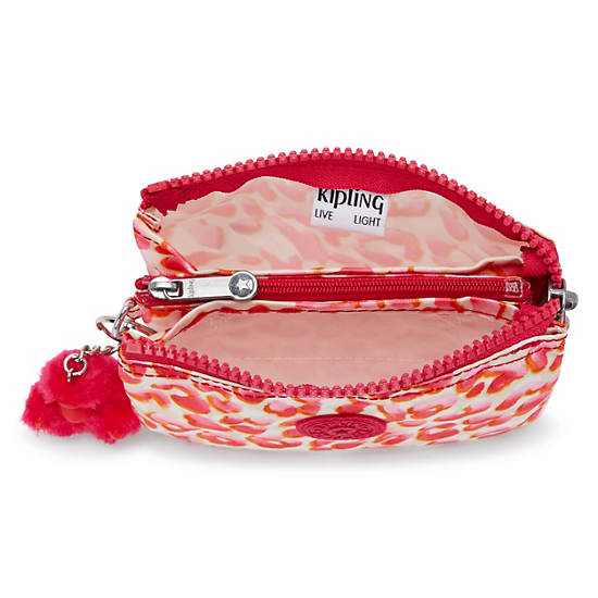 Kipling Creativity Small Printed Pouches Pink | PDLQZ2346