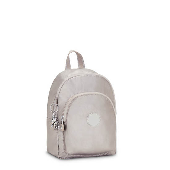 Kipling Curtis Compact Metallic Convertible Backpack Metal | JYUZH6732