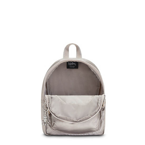 Kipling Curtis Compact Metallic Convertible Backpack Metal | JYUZH6732