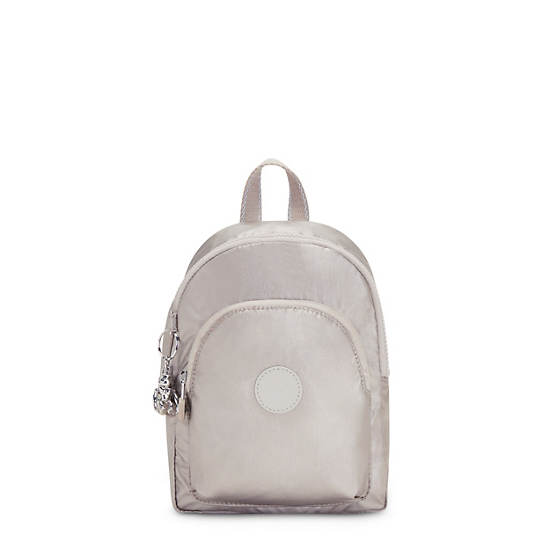 Kipling Curtis Compact Metallic Convertible Backpack Metal | JYUZH6732