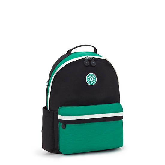 Kipling Damien Medium Laptop Backpack Deep / Green / Black | PANYI0586