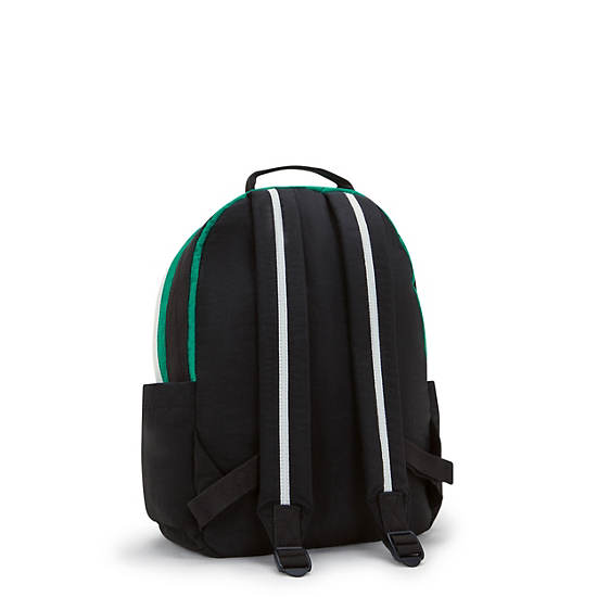 Kipling Damien Medium Laptop Backpack Deep / Green / Black | PANYI0586