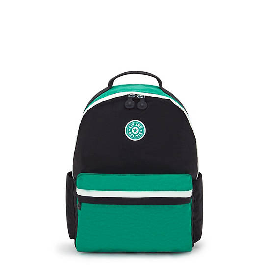 Kipling Damien Medium Laptop Backpack Deep / Green / Black | PANYI0586