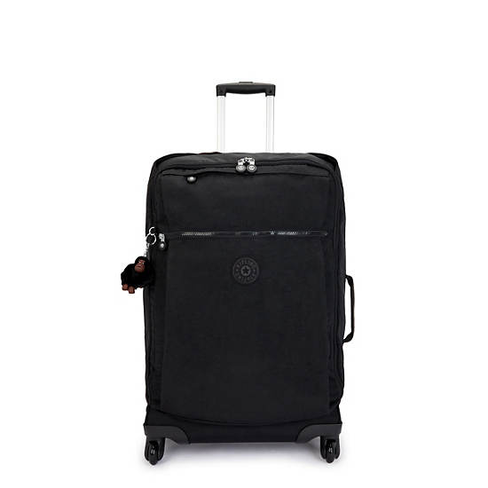 Kipling Darcey Medium Rolling Luggage Black | RXDNV5480