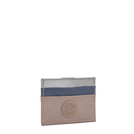 Kipling Daria Card Holder Grey / Brown | FLRGW4918