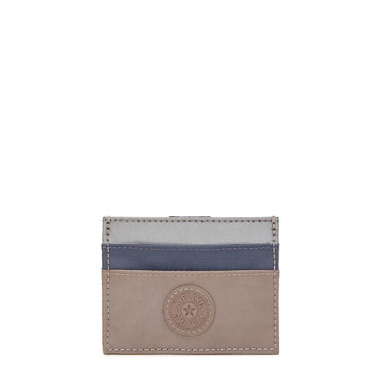 Kipling Daria Card Holder Grey / Brown | FLRGW4918