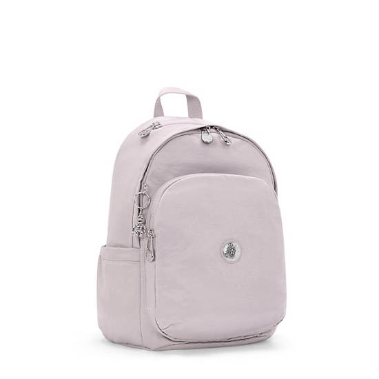 Kipling Delia Backpack Silver | KQIFO7645