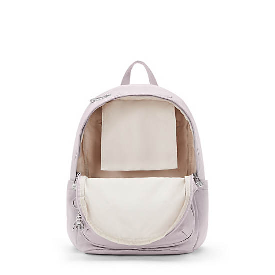 Kipling Delia Backpack Silver | KQIFO7645