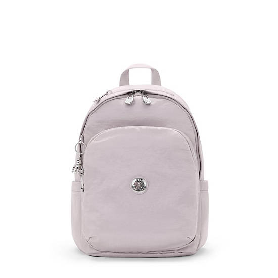 Kipling Delia Backpack Silver | KQIFO7645