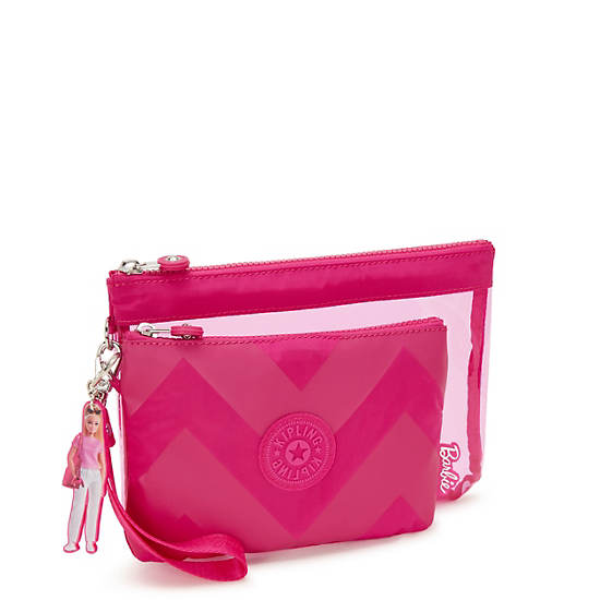 Kipling DuoBarbie Pouches Pink | CFGIB9485