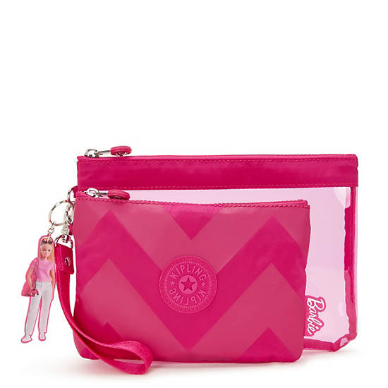 Kipling DuoBarbie Pouches Pink | CFGIB9485