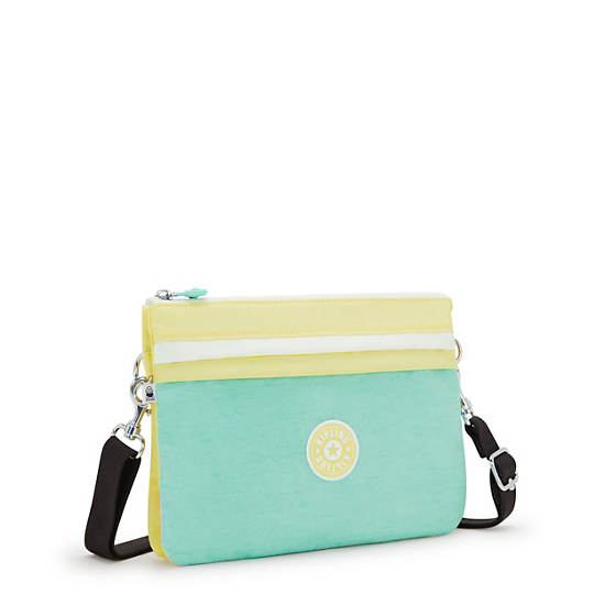 Kipling Easy Riri Large Crossbody Bags Turquoise | QOEDV1524