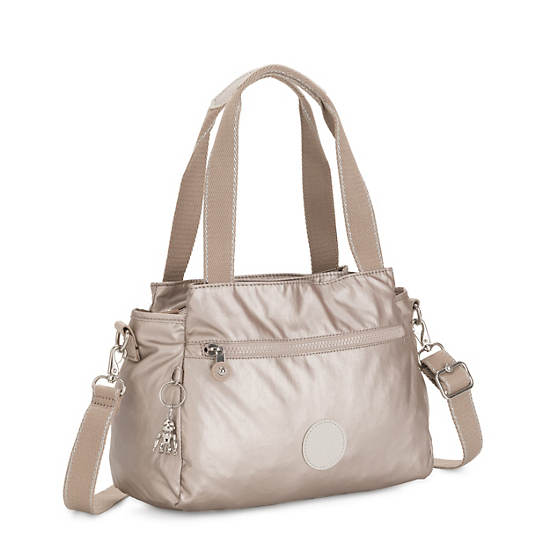 Kipling Elysia Metallic Shoulder Bags Metal | MDNAQ6305