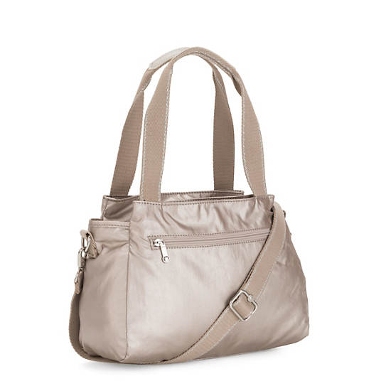 Kipling Elysia Metallic Shoulder Bags Metal | MDNAQ6305