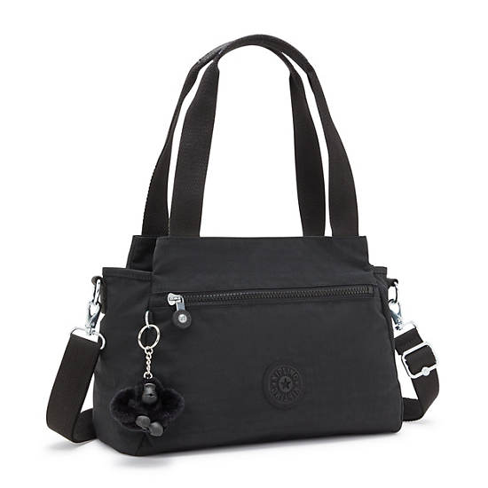 Kipling Elysia Shoulder Bags Black | QJEBR8914