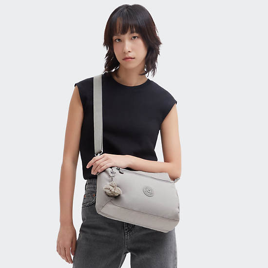 Kipling Elysia Shoulder Bags Grey | MNRTW9381