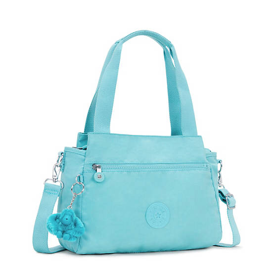 Kipling Elysia Shoulder Bags Light Turquoise | XNKYI8173