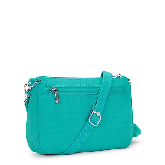 Kipling Evelyna 3-in-1 Crossbody Bags Peacock / Turquoise | ABMXT5870