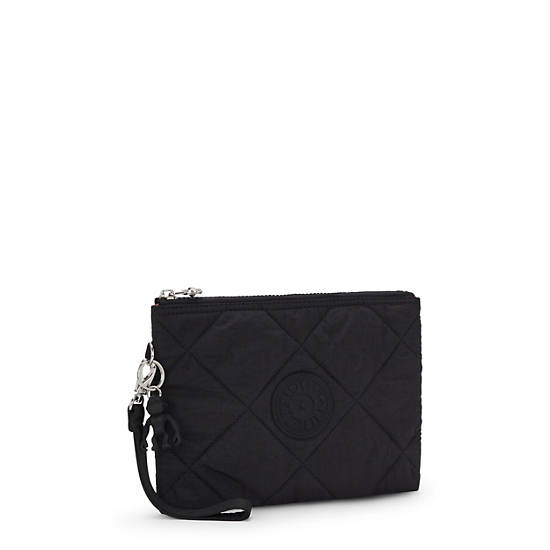 Kipling Fancy Wristlet Wallets Black | EDBZG9854