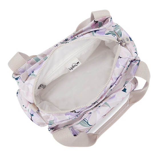 Kipling Felix Large Printed Handbag Pink / Blue / Green | MDRBE2069