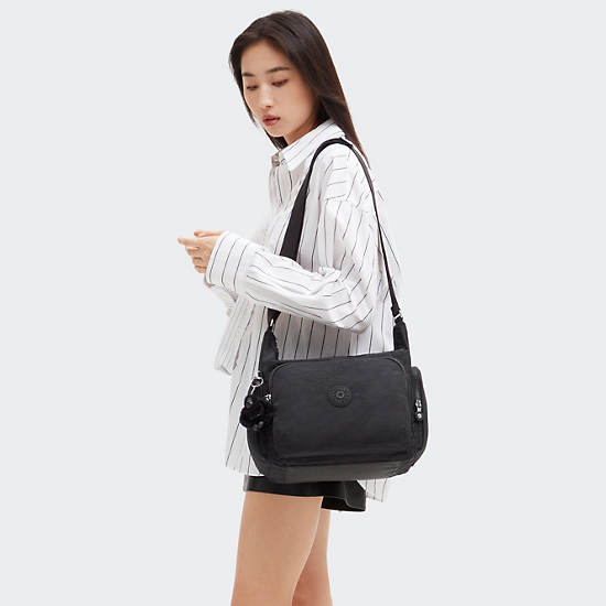 Kipling Gabb Crossbody Bags Black | OQEIB7124