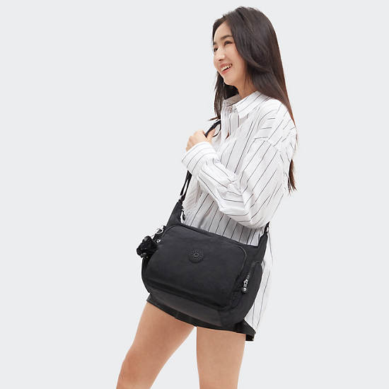 Kipling Gabb Crossbody Bags Black | OQEIB7124