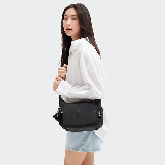 Kipling Gabb Small Crossbody Bags Black | UAWJQ4710