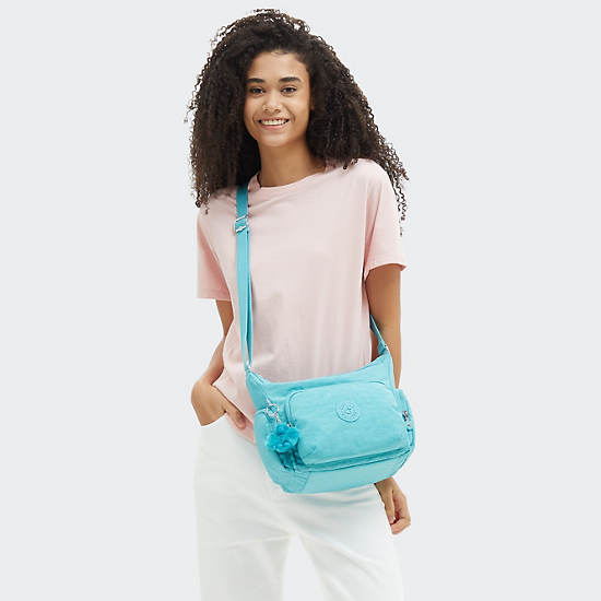 Kipling Gabb Small Crossbody Bags Light Turquoise | ENYPO0253