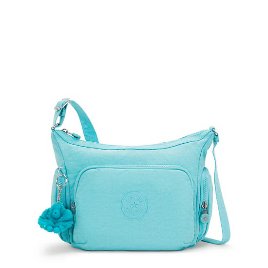 Kipling Gabb Small Crossbody Bags Light Turquoise | ENYPO0253