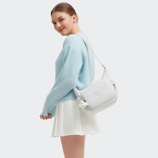 Kipling Gabb Small Crossbody Bags White | QZTRW3069