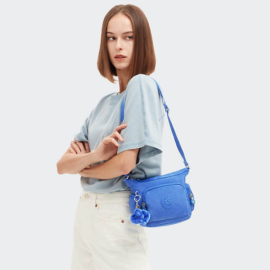 Kipling Gabbie Mini Crossbody Bags Blue | OEBLY0456