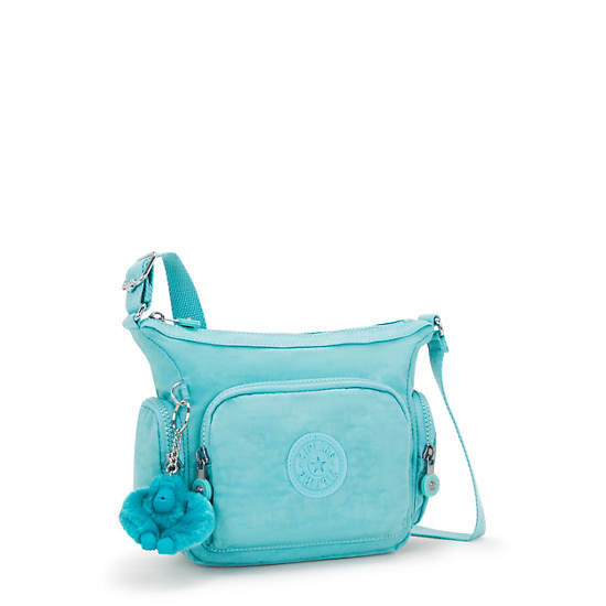 Kipling Gabbie Mini Crossbody Bags Light Turquoise | STRMQ7259