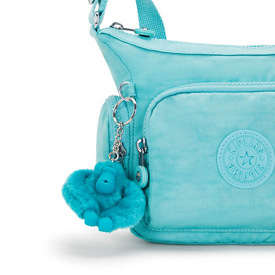 Kipling Gabbie Mini Crossbody Bags Light Turquoise | STRMQ7259