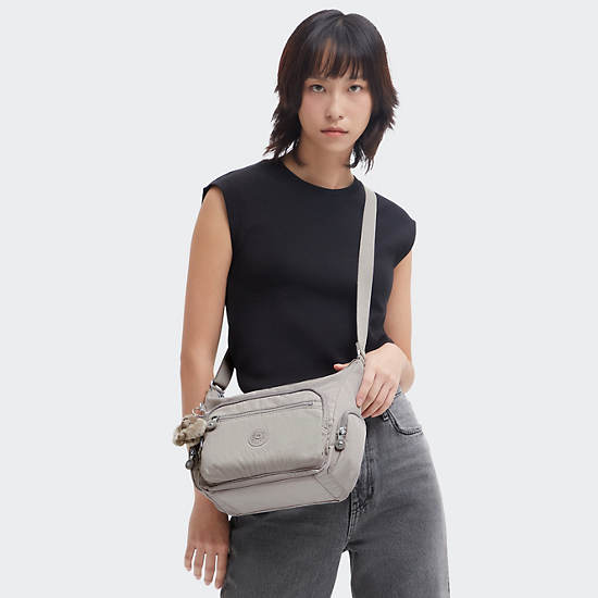 Kipling Gabbie Small Crossbody Bags Grey | NZAIR4126