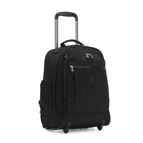 Kipling Gaze Large Rolling Backpack Black | QZLFY9704