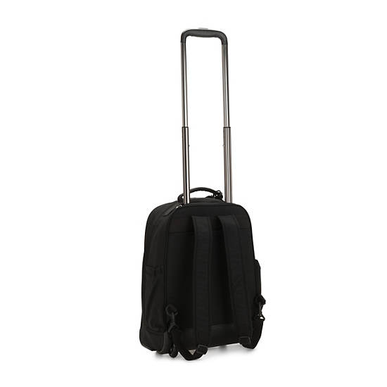 Kipling Gaze Large Rolling Backpack Black | AJBXE0862