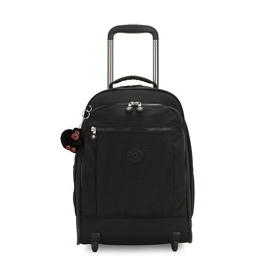 Kipling Gaze Large Rolling Backpack Black | AJBXE0862