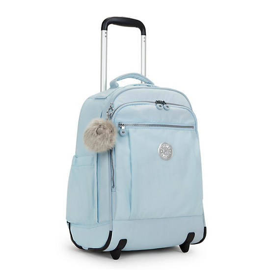 Kipling Gaze Large Rolling Backpack Blue | MLYFK3067