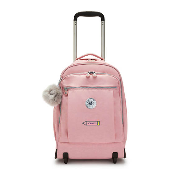 Kipling Gaze Large Rolling Backpack Rose | QKVZT4895