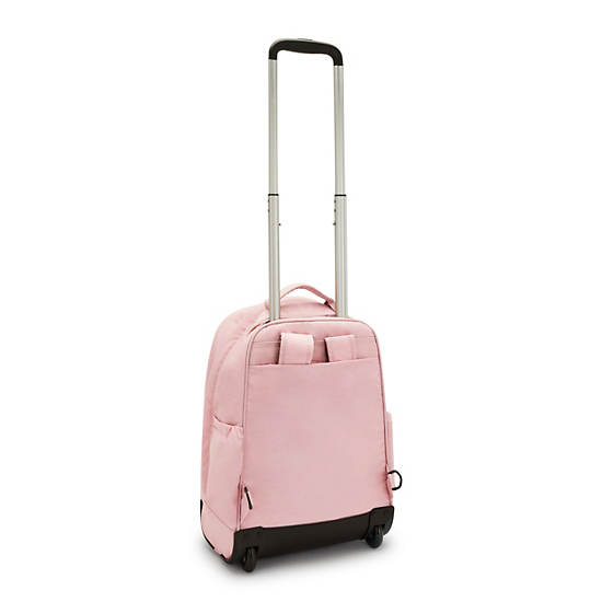 Kipling Gaze Large Rolling Backpack Rose | QKVZT4895