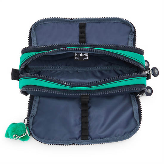 Kipling Gitroy Pencil Cases Blue / Green | QPXBD2508