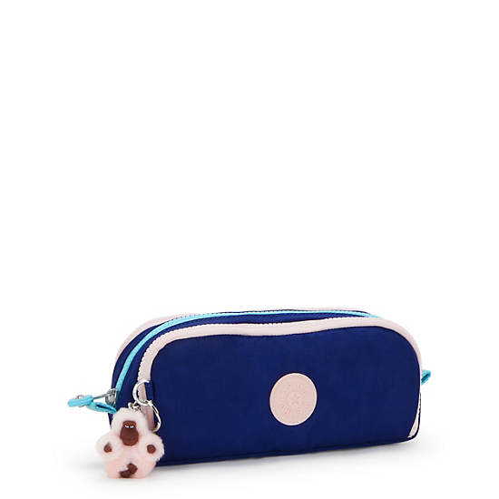 Kipling Gitroy Pencil Cases Navy | CBEAN2940