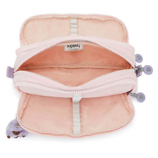 Kipling Gitroy Pencil Cases Pink | KDZEV5946