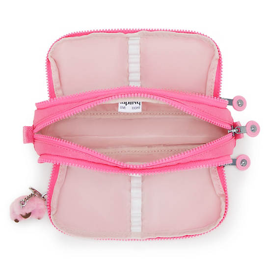 Kipling Gitroy Pencil Cases Pink | YABUK0386