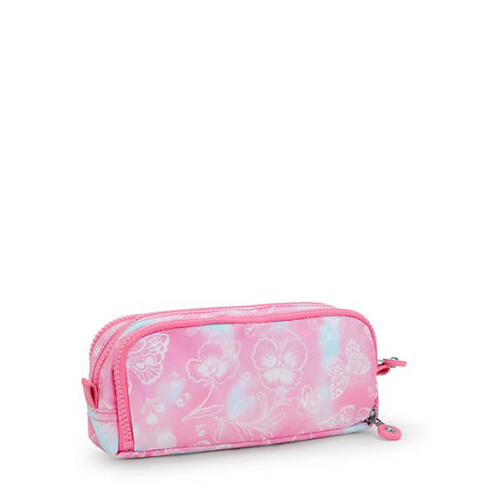 Kipling Gitroy Printed Pencil Cases Pink / Blue | VSYPO5867