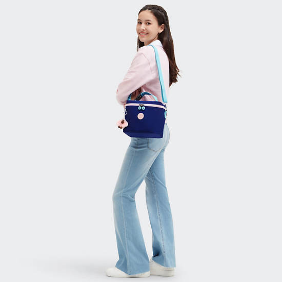 Kipling Graham Lunch Bags Navy | YRBDV9206