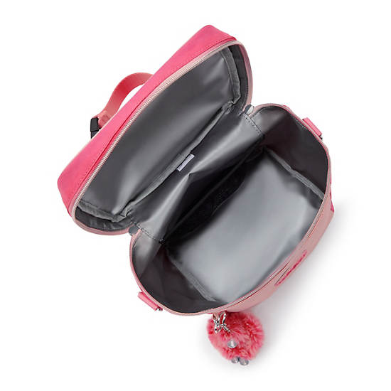 Kipling Graham Metallic Lunch Bags Pink | BEGQW7942