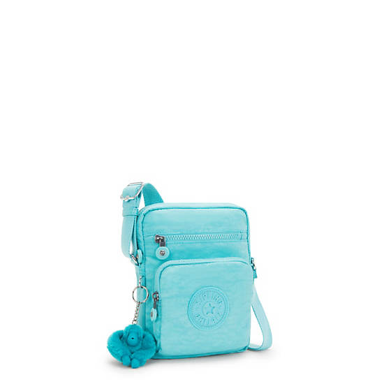 Kipling Gunne Crossbody Bags Light Turquoise | ELOUK1675