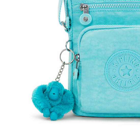 Kipling Gunne Crossbody Bags Light Turquoise | ELOUK1675