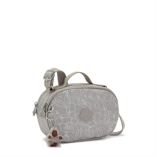 Kipling Gwenna Printed Crossbody Bags Grey | KXYMZ6784